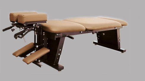 stationary 4-drop chiropractic table