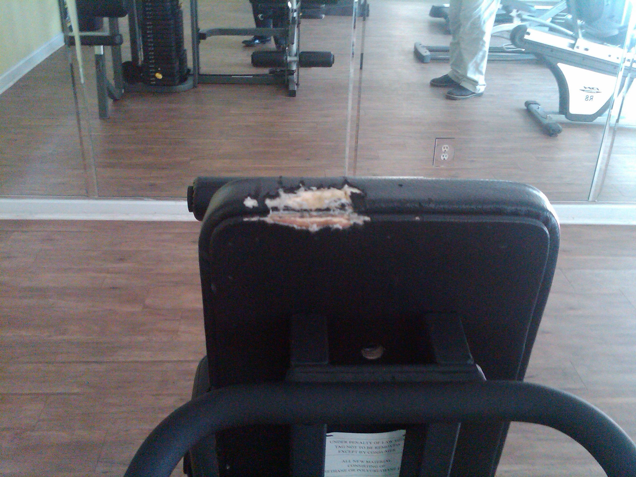 Fitness Equipment Upholstery Repair ChiroServe, Inc.
